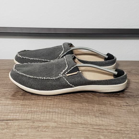 Gecko Man Siesta Men's Comfort Slip-On Mules Shoes Slippers Size 14 Gray - Picture 1 of 8